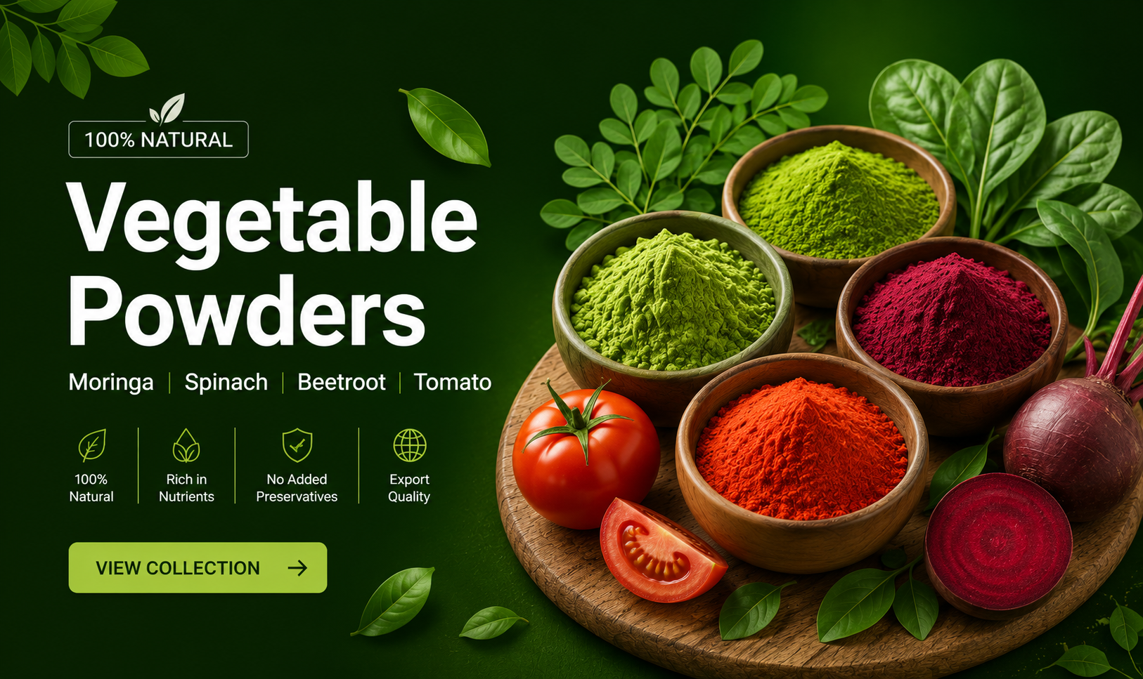 Vegetable Powders